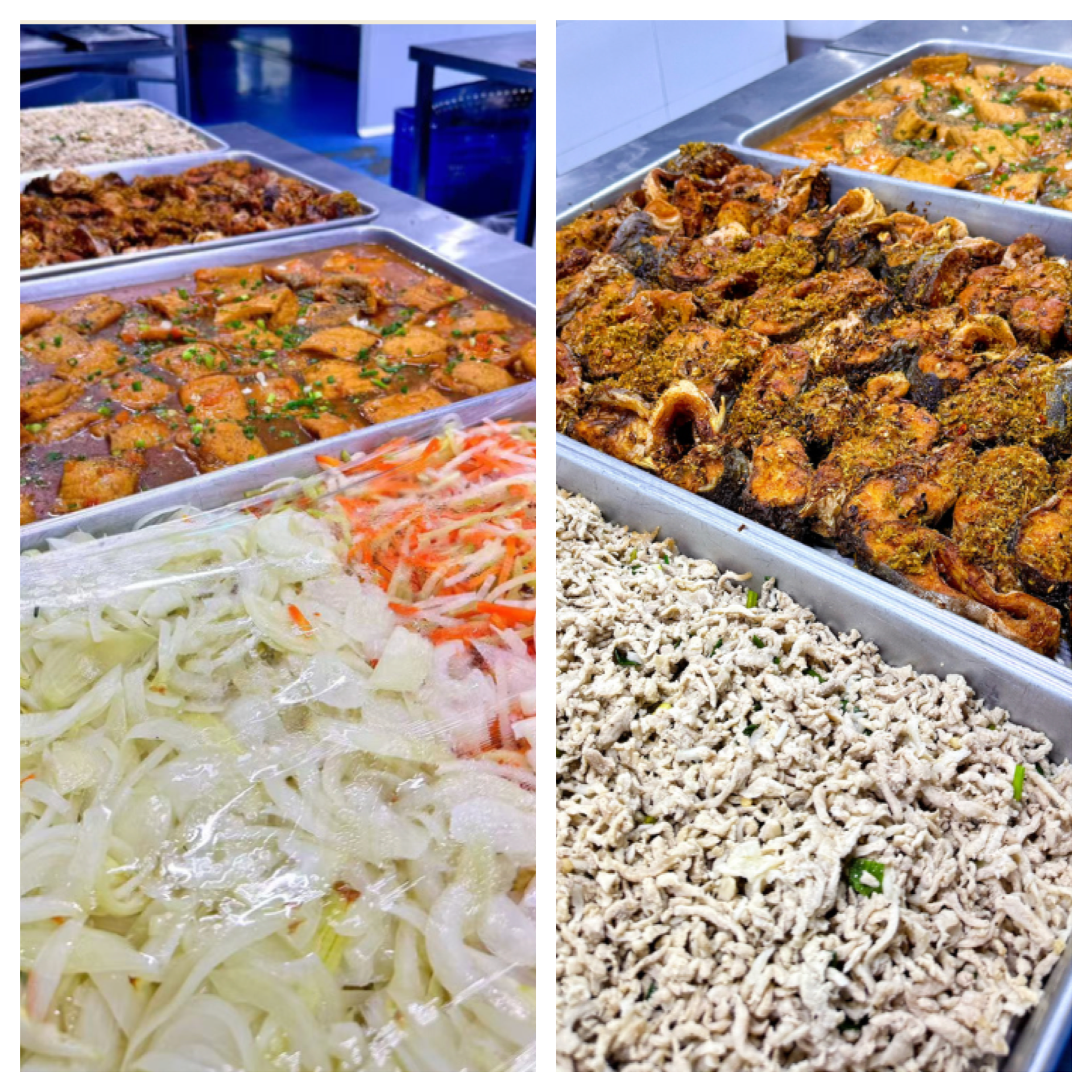 Thức ăn sau chế biến